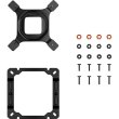 Кулер для процесора DeepCool AK400 Zero Dark Plus, Intel: 1700/1200/1151/1150/1155, AMD: AM5/AM4, 127х97х155 мм, 4-pin
