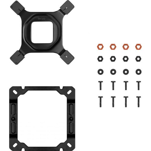 Кулер для процесора DeepCool AK400 Zero Dark Plus, Intel: 1700/1200/1151/1150/1155, AMD: AM5/AM4, 127х97х155 мм, 4-pin
