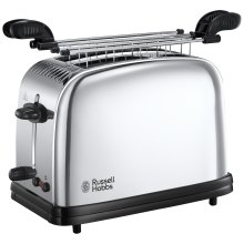 Тостер Russell Hobbs Chester 1200Вт, метал, сріблястий