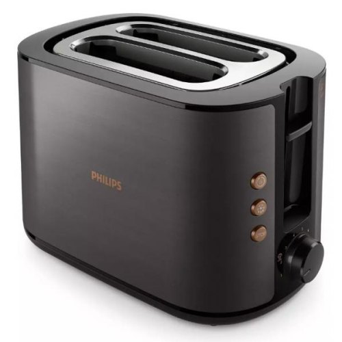 Тостер  Philips Viva Collection 950Вт, нержав., підігрів,разморозка