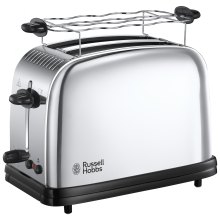 Тостер Russell Hobbs Chester 1670Вт, підігрів, метал.