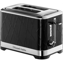 Тостер Russell Hobbs Structure, 1050Вт, пластик, чорний