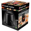 Мультипіч Russell Hobbs SatisFry Air Small, 1100Вт, чаша-1.8л, сенсорне керув., алюміній/пластик,чорний