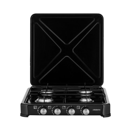 Плитка настільна Ardesto газова, тип газу LPG, комфорок - 4, чорний