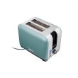 Тостер Ardesto Mint Harmony 800Вт, метал, м'ятно-сріблястий
