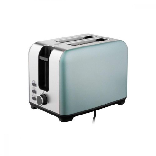 Тостер Ardesto Mint Harmony 800Вт, метал, м'ятно-сріблястий