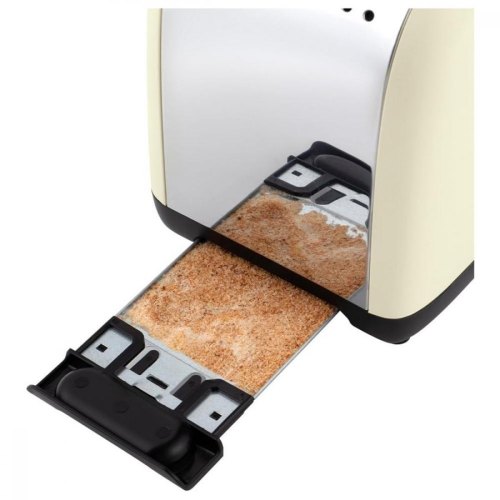 Тостер Russell Hobbs Colours Plus 1600Вт, підігрів, розморожування, метал., бежевий