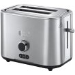 Тостер Russell Hobbs Welocity 2400Вт, піддон для крихт, підігрів, метал