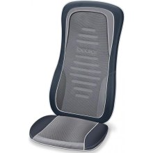 Масажер Beurer для тіла, від мережі, вага-5.9кг, накидка на сидіння, 3 режими, шиацу, підігрів, сірий, екошкіра