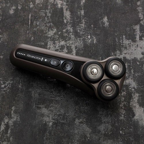 Бритва електр. Remington роторна Limitless X9, 5.5Вт,  бритв.головок-3, Li-Ion, сух.+волог., тример, чорно-коричн.