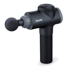 Масажер Beurer для тіла, літій-іонний акум., вага-1.052кг, фасціальний, 6 насадок, чорний