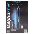 Тример Babyliss, для носа, батарейки АА, в компл., насадок-1, чорний