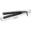 Випрямляч Rowenta x Karl Lagerfeld K/Pro Stylist Straightener, 140-210С, дисплей, іонізація, кейс, кераміка, чорний