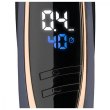 Тример Babyliss, для бороди і вусів, мережа+акум., вібраційний мотор, насадок-1, сталь, синій