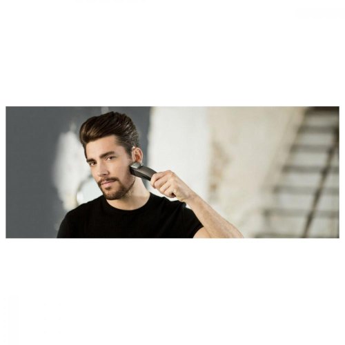 Тример Remington Beard Boss Pro, для бороди і вусів, акум., титан.напил., чорний