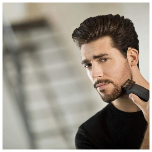 Тример Remington Beard Boss Pro, для бороди і вусів, акум., титан.напил., чорний