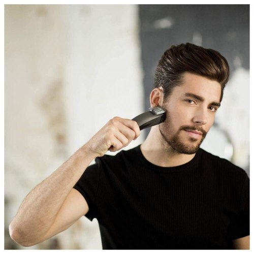Тример Remington Beard Boss Pro, для бороди і вусів, акум., титан.напил., чорний