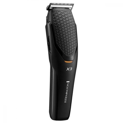 Машинка для стрижки Remington Power X Series X3, мережа+акум., насадок-2, кейс,ножиці, гребінець в компл, сталь, чорний