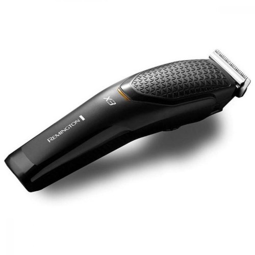 Машинка для стрижки Remington Power X Series X3, мережа+акум., насадок-2, кейс,ножиці, гребінець в компл, сталь, чорний