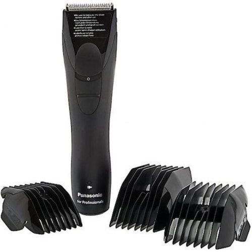 Машинка для стриження  Panasonic, акум., роторний мотор, насадок-3, сталь, чорний