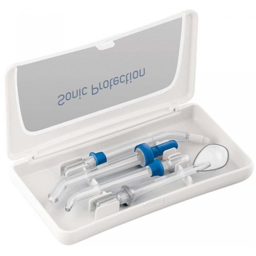 Іригатор Sencor стаціонарний, чаша 600 мл, від мережі , 5 насадки, білий