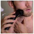Тример Babyliss, для бороди, вісів і тіла, акум., насадок-3, сталь, чорний