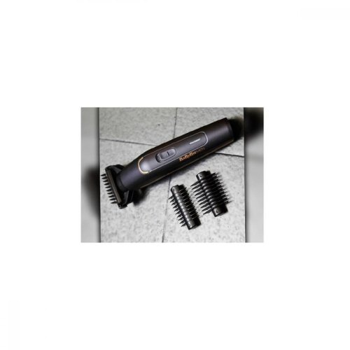 Тример Babyliss, для бороди, вісів і тіла, акум., насадок-3, сталь, чорний