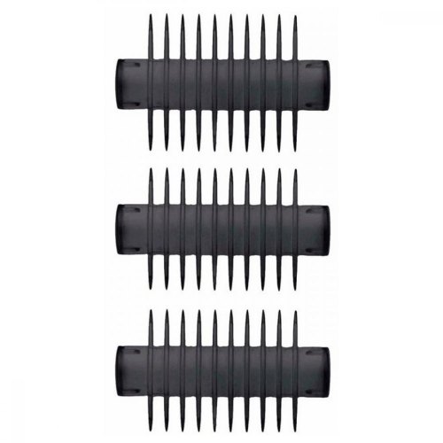 Тример Babyliss, для бороди, вісів і тіла, акум., насадок-3, сталь, чорний