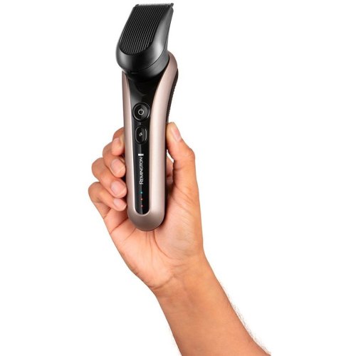 Бритва електр. Remington роторна Limitless X7, 5Вт,  бритв.головок-3, Li-Ion, сух.+волог., тример, чорно-золотий