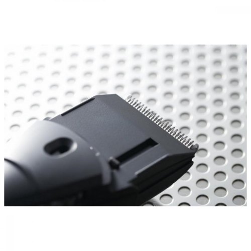 Машинка для стриження  Panasonic, акумулятор, роторний мотор, сталь, чорний