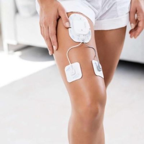 Електростимулятор Beurer для м'язів, акумулятор, micro-USB, вага - 0.078кг, 19 програм, підкл. до смартфону, білий