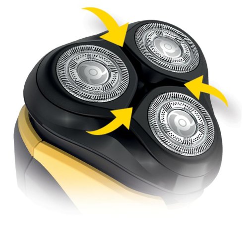 Бритва електр. Remington роторна Virtually Indestructible, 4.8Вт,  бритв.головок-3, Ni-Mh, сух., тример