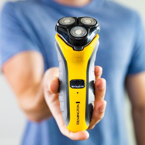 Бритва електр. Remington роторна Virtually Indestructible, 4.8Вт,  бритв.головок-3, Ni-Mh, сух., тример
