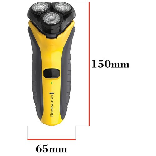 Бритва електр. Remington роторна Virtually Indestructible, 4.8Вт,  бритв.головок-3, Ni-Mh, сух., тример