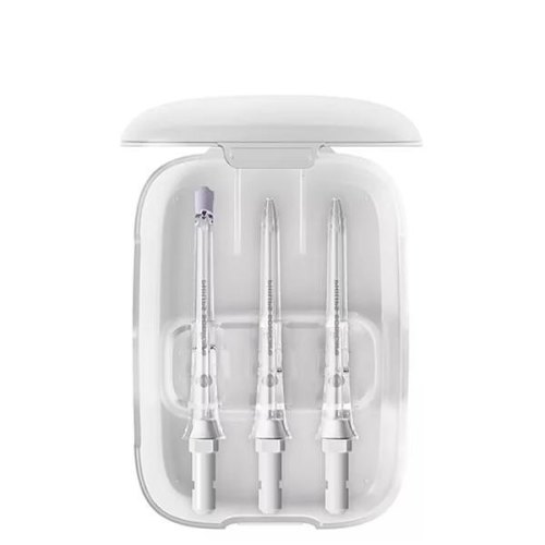 Іригатор Philips стаціонарний Sonicare Philips Sonicare Power Flosser 7000, чаша 600 мл, від мережі , чохол, 4 насадки , білий