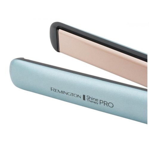 Випрямляч Remington Shine Therapy PRO, 54Вт, темп.режимів-9, 150-230С, дисплей, іонізація, кераміка, блакитний