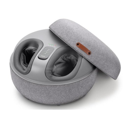 Масажер Beurer для ніг, від мережі, вага-8.1кг, 3 програми, підігрів, сірий