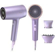 Фен Philips 7000 Series, 1800Вт, 3 режими, дифузор, іоніз-я, хол. обдув, турбо, фіолетовий