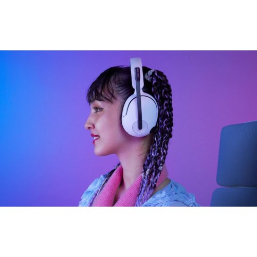 Ігрова гарнітура бездротова, Sony INZONE H5 Over-ear Wireless, Mic White (WHG500W.CE7)