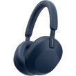 Навушники бездротові, Sony WH1000XM5 Over-ear ANC Hi-Res Wireless Midnight Blue (WH1000XM5L.CE7)