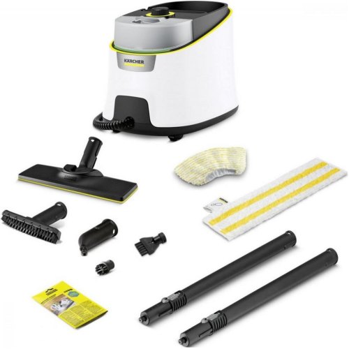 Пароочисник Karcher SC 4 Deluxe, 2200Вт, 1300мл, 4Бар, білий
