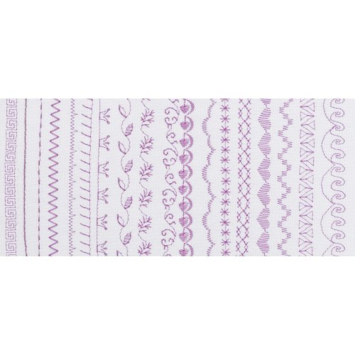 Швейна машина МINERVA DecorMaster , комп'ютерна, 70Вт, 80 шв.оп., петля автомат, білий +фіолетовий