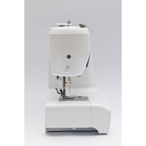 Швейна машина МINERVA DecorMaster , комп'ютерна, 70Вт, 80 шв.оп., петля автомат, білий +фіолетовий