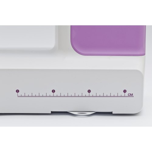 Швейна машина МINERVA DecorMaster , комп'ютерна, 70Вт, 80 шв.оп., петля автомат, білий +фіолетовий