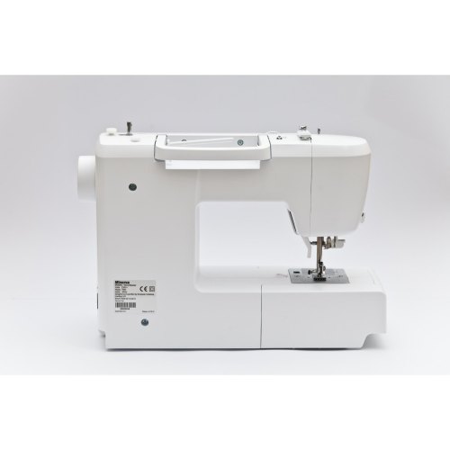 Швейна машина МINERVA DecorMaster , комп'ютерна, 70Вт, 80 шв.оп., петля автомат, білий +фіолетовий