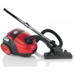 Пилосос Gorenje мішковий, 800Вт, 2л, вага-2.5кг, HEPA, індикатор, телескоп, червоний