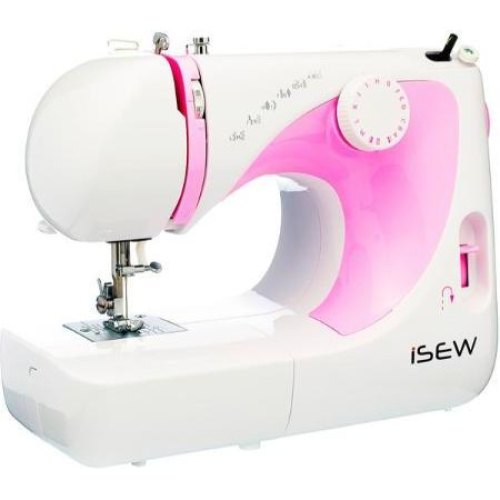Швейна машина iSEW A15 , електромех., 85 Вт, 15 шв.оп., петля напівавтомат, біло-рожевий