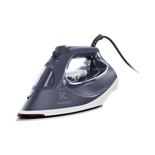 Праска Electrolux, 2400Вт, 330мл, паровий удар 160гр, керам. підошва, сіро-білий