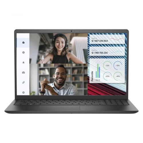 Ноутбук Dell Vostro 3520 (N1610PVNB3520_UBU); 15.6 FullHD (1920x1080) WVA LED матовий 120 Гц / Intel Core i5-1235U (1.3 - 4.4 ГГц) / RAM 8 ГБ / SSD 5