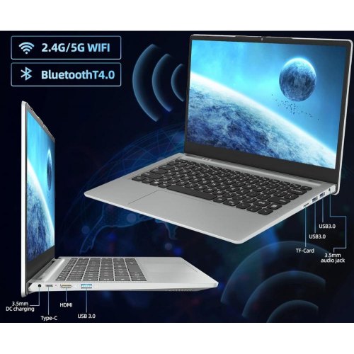 Ноутбук Jumper EZbook X7 (798044168670); 13.3 FullHD (1920x1080) IPS LED матовий / Intel Core i5-1035G1 (1.0 - 3.6 ГГц) / RAM 24 ГБ / SSD 1 TБ / Inte